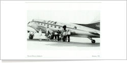 Trans Texas Airways Douglas DC-3 reg unk