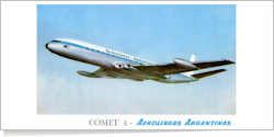 Aerolineas Argentinas De Havilland DH 106 Comet 4 reg unk