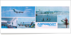 Aeroflot Tupolev Tu-154 reg unk