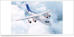 Air Botnia BAe -British Aerospace Avro RJ85 reg unk