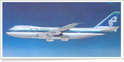 Air New Zealand Boeing B.747-200 reg unk