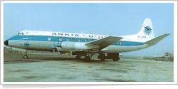 Arkia Inland Airlines Vickers Viscount 833 4X-AVB