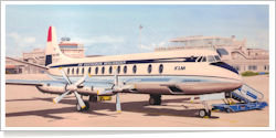 KLM Royal Dutch Airlines Vickers Viscount 803 PH-VIA