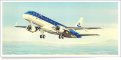 KLM Cityhopper Embraer ERJ-190STD reg unk