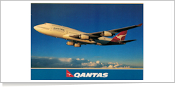 Qantas Boeing B.747-438 reg unk