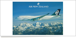 Air New Zealand Boeing B.747-419 ZK-NBT