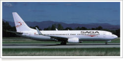 Saga Airlines Boeing B.737-86J TC-SGH