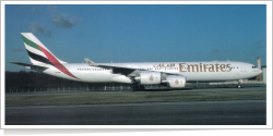 Emirates Airbus A-340-541 A6-ERB