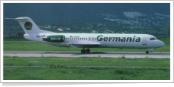 Germania Fluggesellschaft Fokker F-100 (F-28-0100) D-AGPN