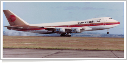 Continental Airlines Boeing B.747-238B N608PE