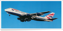 British Airways Boeing B.747-236B G-BDXB