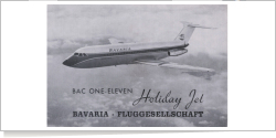 Bavaria Fluggesellschaft British Aircraft Corp (BAC) BAC 1-11-400 reg unk