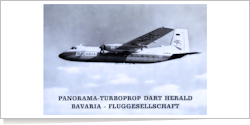 Bavaria Fluggesellschaft Handley Page HPR.7 Dart Herald 213 D-BEBE