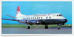British Airways Vickers Viscount 806 G-APEY