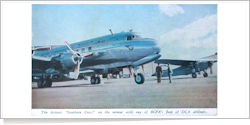 British Commonwealth Pacific Airlines Douglas DC-6 reg unk