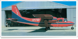 Falkland Islands Government Air Services Britten-Norman BN-2B-27 Islander VP-FBF