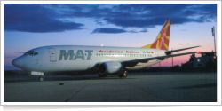 Macedonian Airlines Boeing B.737-3H9 Z3-AAA