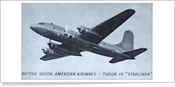 British South American Airways Avro 688 Tudor I G-AHNK