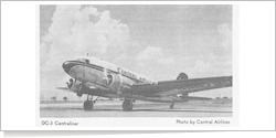 Central Airlines Douglas DC-3 (C-47-DL) N88790