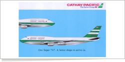 Cathay Pacific Airways Boeing B.747-367 VR-HII