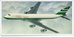 Cathay Pacific Airways Boeing B.747-267B VR-HKG