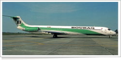 Bouraq Indonesia Airlines McDonnell Douglas MD-82 (DC-9-82) PK-IME