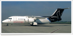 Korongo Airlines BAe -British Aerospace Bae 146-200 OO-MJE