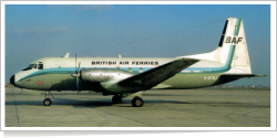British Air Ferries Hawker Siddeley HS 748-225 G-ATMJ