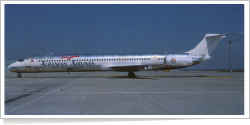 Albanian Airlines McDonnell Douglas MD-82 (DC-9-82) ZA-ASA