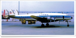 LANSA Lockheed L-749A-79-12 Constellation OB-R-740