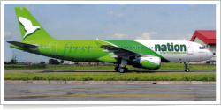 FirstNation Airways Airbus A-320-212 5N-FNC