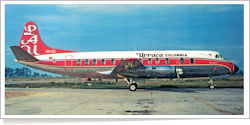 La Urraca Vickers Viscount 837 HK-1412