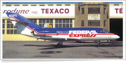 Federal Express Dassault Aviation F-20DC Mystere Falcon N20FE