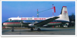 Dan-Air Skyways Hawker Siddeley HS 748-100 G-ARAY