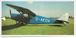 Civilian (Unknown Private) de Havilland DH 80 Puss Moth G-AEOA