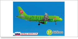 S7 Airlines Airbus A-319-114 VP-BTU