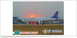 Air Astana Airbus A-320-271N P4-KBH