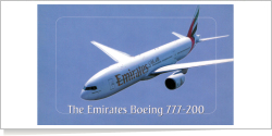 Emirates Boeing B.777-21H reg unk