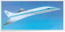 Pan American World Airways Aerospatiale / BAC Concorde reg unk