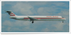 Trans World Airlines McDonnell Douglas MD-83 (DC-9-83) N9303K
