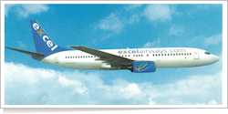 Excel Airways Boeing B.737-800 reg unk