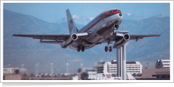 Continental Airlines Boeing B.737-200 reg unk