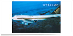 Singapore Airlines Boeing B.747-400 reg unk