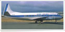 Aloha Airlines Vickers Viscount 745D N7410