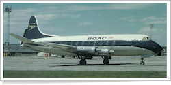 BOAC Vickers Viscount 701 G-AMON
