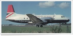 British Airways Hawker Siddeley HS 748-287 G-BCOE