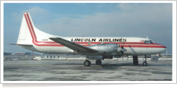 Lincoln Airlines Convair CV-580F N5816