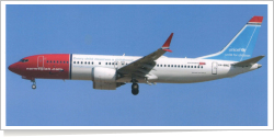 Norwegian Boeing B.737 MAX 8 LN-BKC