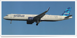 JetBlue Airways Airbus A-321-271NX N2105J