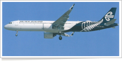 Air New Zealand Airbus A-321-271NX ZK-NNB